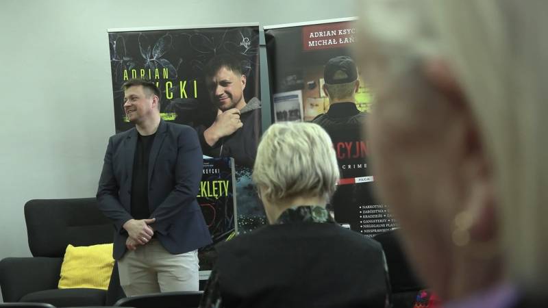 SPOTKANIE AUTORSKIE Z ADRIANEM KSYCKIM